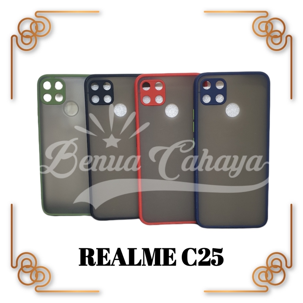 CASE REALME C25 CASE DOVE CASE MATTE FULL COLOUR-REALME C25