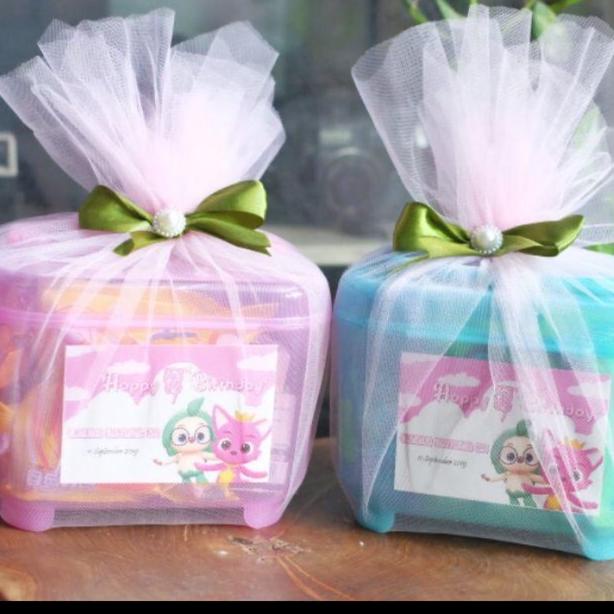 

Promo Gila-Gilaan [Buy 5 Free Gold] Souvenir ulang tahun box souvenir bingkisan snack box + ucapan ulang tahun