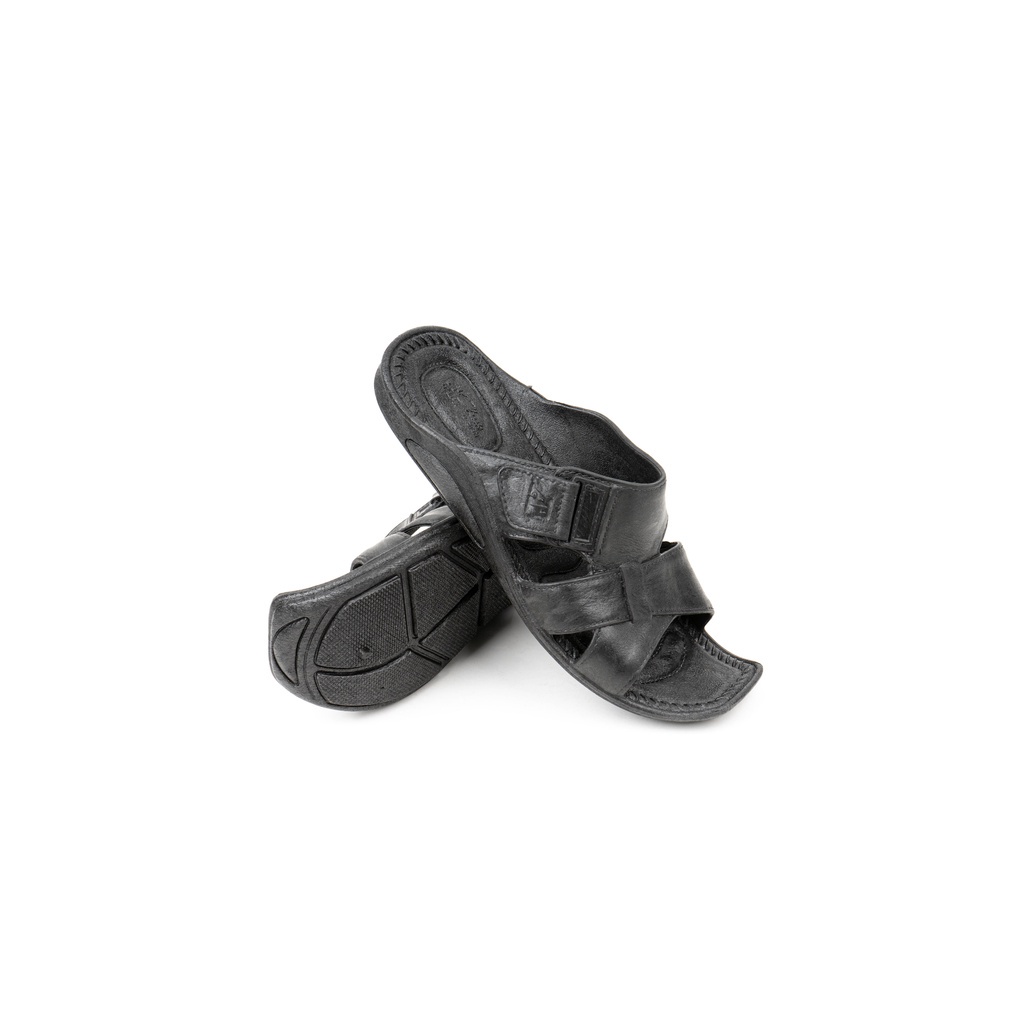 Sandal Slop Pria AP 989 Hitam - Sandal Slide