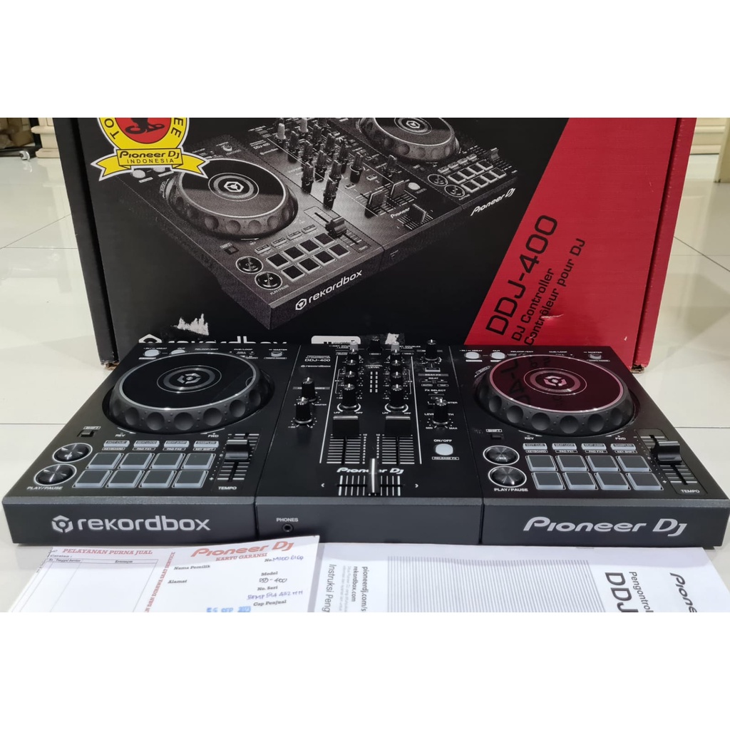 Alat DJ Pioneer DDJ 400 Garansi September 2023 Fullset Box & Manual Book Controller DJ Pioner Limite