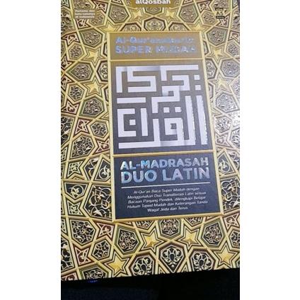 Limited - Alquran Duo Latin Al Madrasah A4 Mushaf Duo Latin AlQosbah 