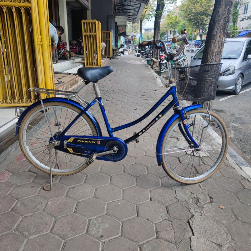Sepeda Mini Keranjang Phoenix Bekas Second 24"