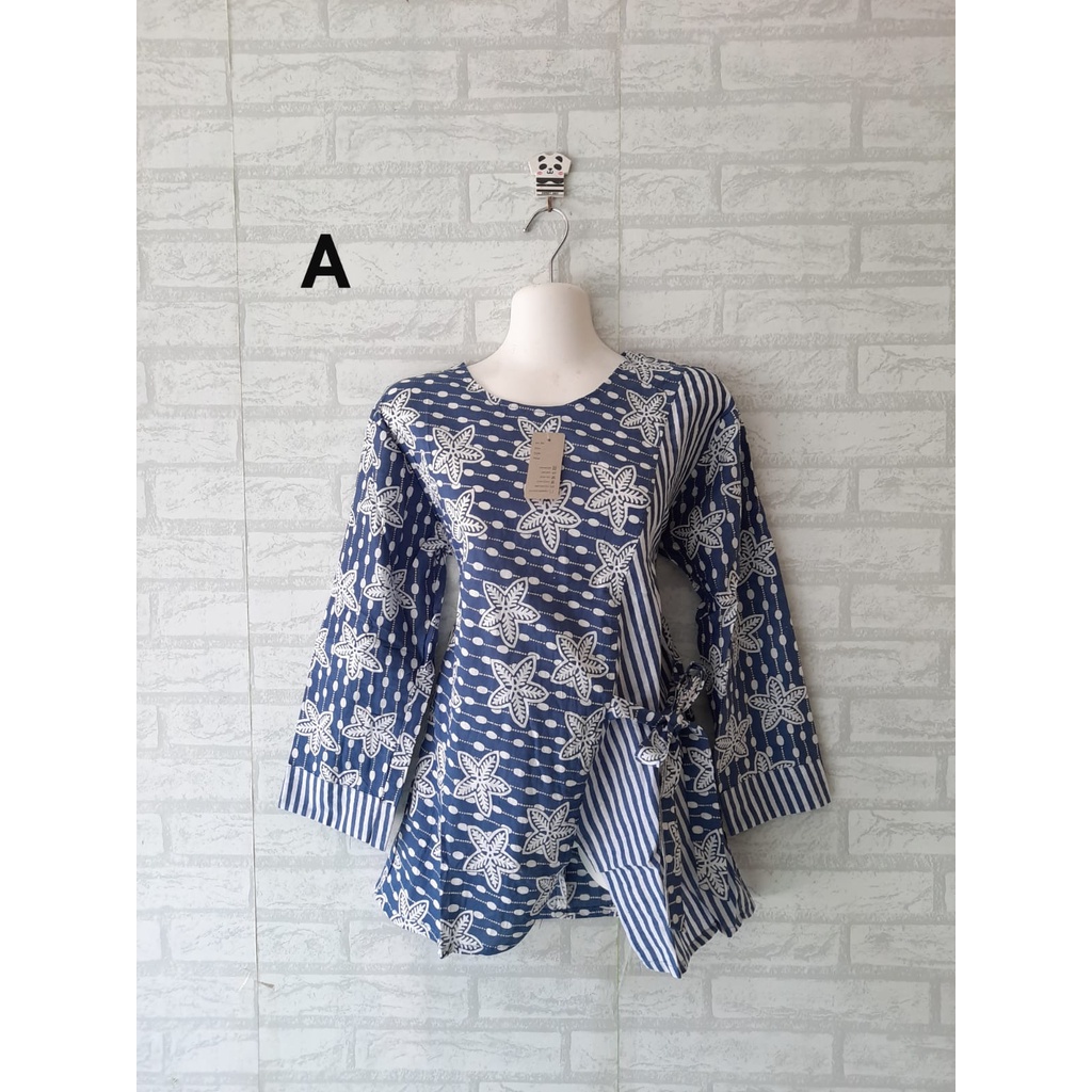 Blouse blus  batik model kimono