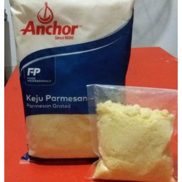 

Anchor parmesan cheese grated 250 gr repack / keju parmesan parut