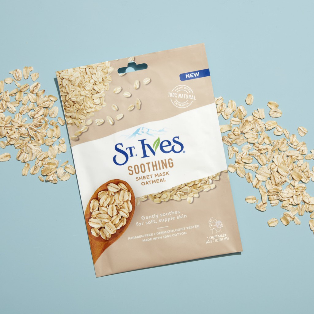 ST Ives Soothing Sheet Mask Oatmeal 23ml