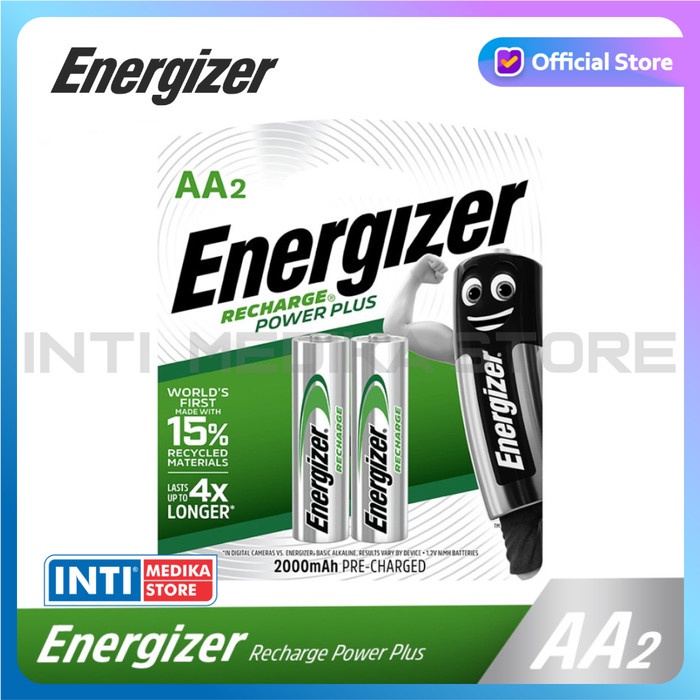 ENERGIZER - BATERAI AA AAA ISI ULANG CHARGE RECHARGABLE BATTERY