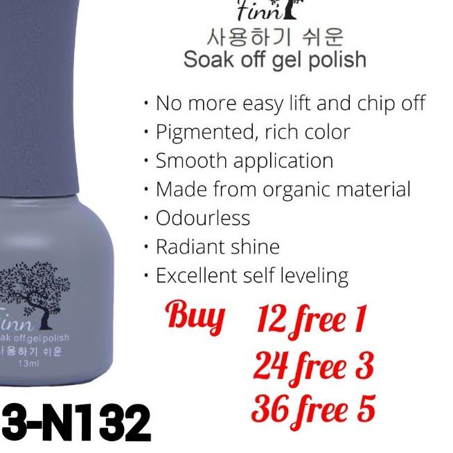 ♦ KUTEK GEL-FINN GEL POLISH/N113-N132 ♚