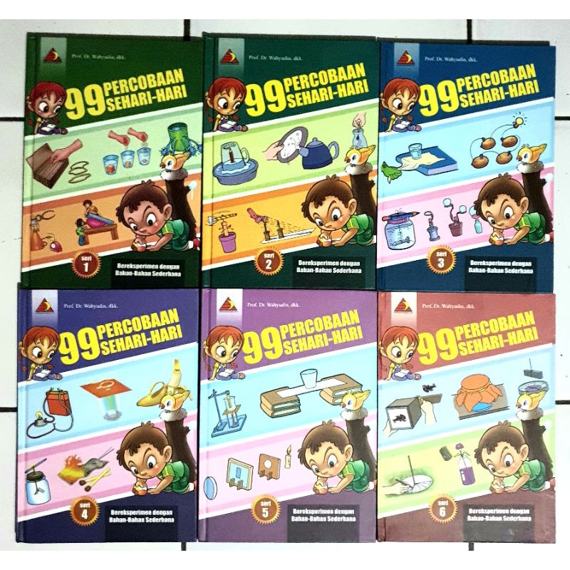 paket lengkap,buku 99 percobaan sehari-hari