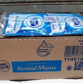 

SUSU KENTAL MANIS BENDERA SASET FRISIAN FLAG PER DUS ISI 120 SACHET