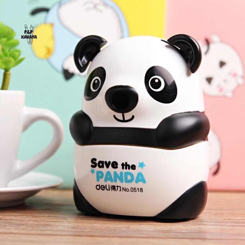 

Peruncing/ Rautan Pensil Meja Deli 0518 Panda