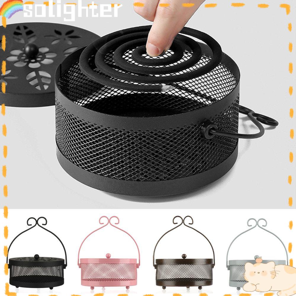 Solighter mosquito Coil Holder Portable Berguna Anti Nyamuk Rumah Hotel Repellent Dupa Piring