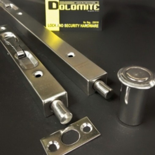 Grendel Grendel Tanam/Slot Tanam Pintu Double/2 Daun Dolomite Stainles 2148+07