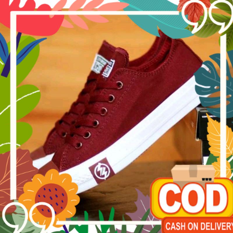 Imlek 2023 modis / Sepatu Converse All Star Chuck Taylor Pria Wanita Sepatu Sneakers Flash Black Put