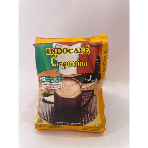 

Indocafe Cappucino Bubuk Minuman