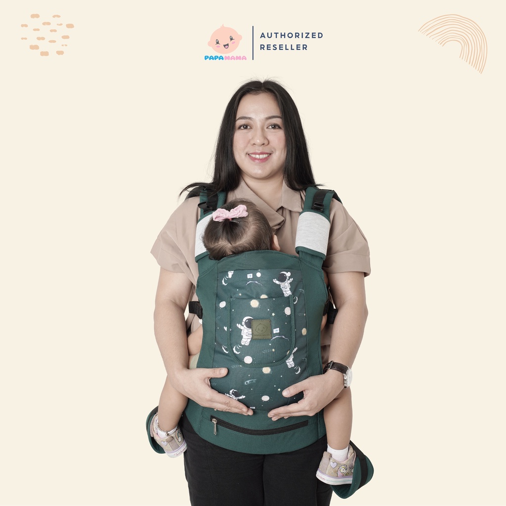 MOS - Papamama Baby Carrier Popo - Astromen 7058