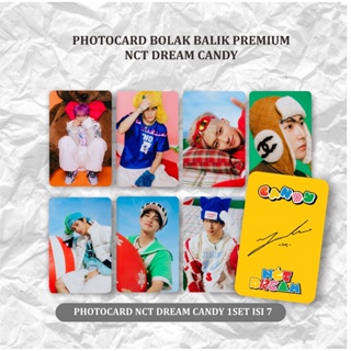 Image of PC NCT DREAM SATUAN GLITCH ll CANDY Photocard premium