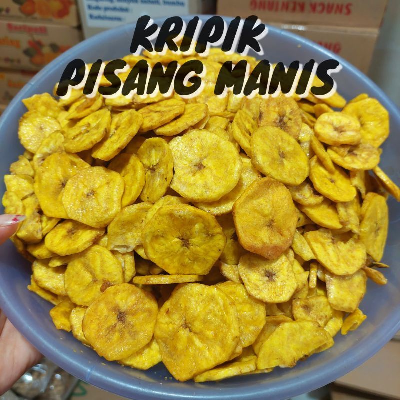 

KRIPIK PISANG MANIS 250GRAM / KRIPIK PISANG KOIN