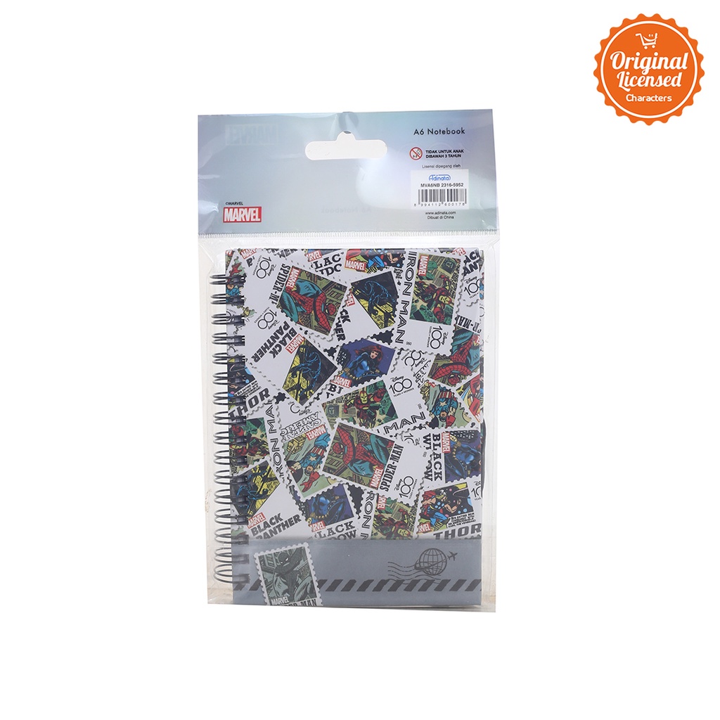 

Marvel Notebook A6 Seri Disney 100 Years Of Wonder - White