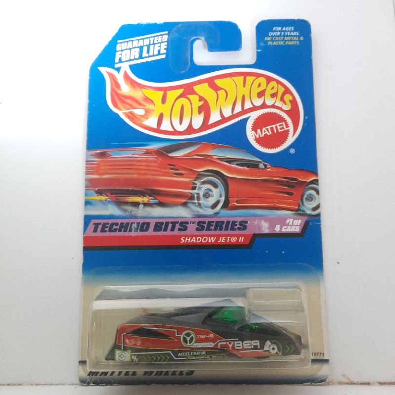 Hot Wheels Hotwheels Blue Card Shadow Jet II