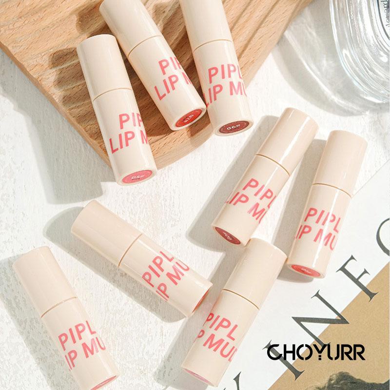 【COD】PIPL Lip Mud / Lip Clay Waterproof Lip Tint Long Lasting Mouse Lip Cream Matte Velvet Lipstick Tahan Lama Korean Import Kosmetik Bibir-CH