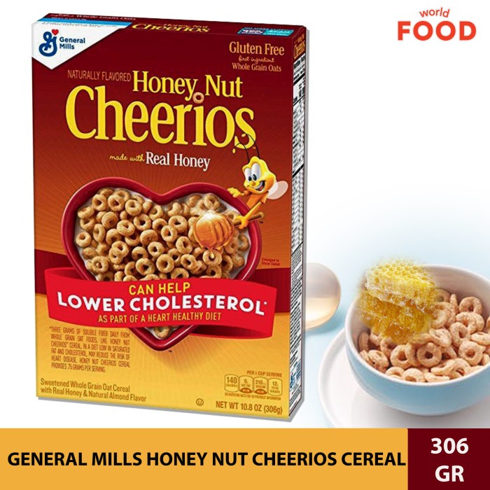 

[BEST SELLER] GENERAL MILLS HONEY NUT CHEERIOS CEREAL 10.8OZ