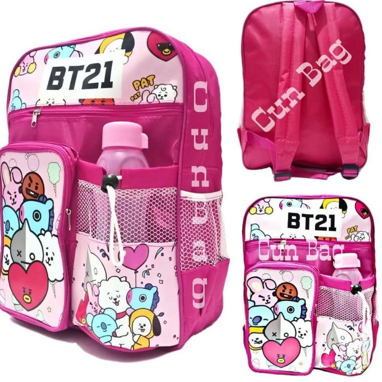 tas bt211 bts anak lucu tas rangsel sekolah motif bts bt211 {TKM.08Ja23ᵛ}