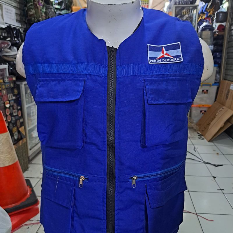 rompi biru#rompi demokrat#rompi partai demokrat