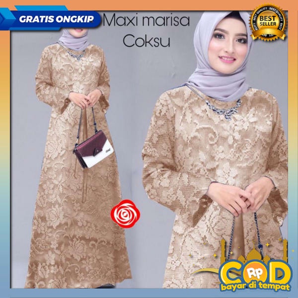 Gsmis Model Kekinian Games Import Premium Dress Gamis Syari Ibu Ibu Gamis Wanita Kekinian Gamus Wnta