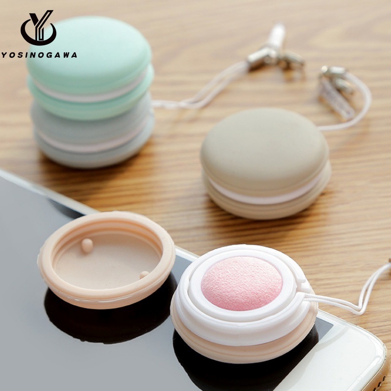 Brush Pembersih Layar Handphone Bentuk MACARON/Aksesoris Sikat Pembersih HP-Yosinogawa