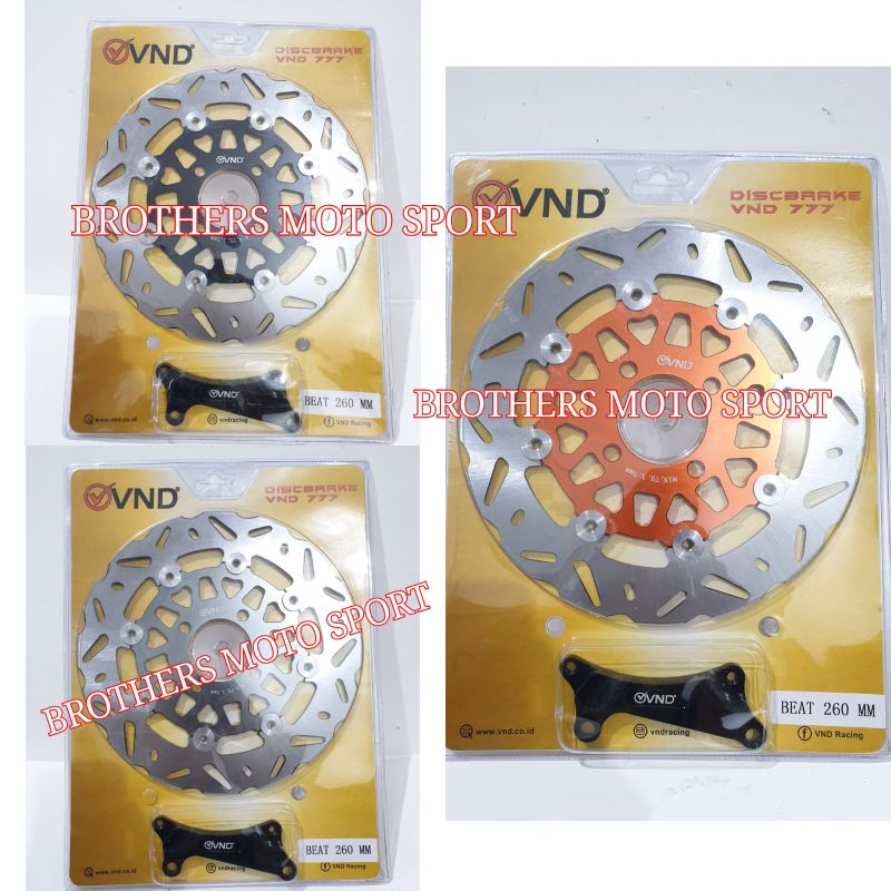 piringan cakram depan vnd 777 vario150 vario125 disk cakram genio