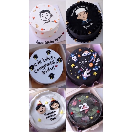 

Bento / Korean Lunch Box Cake Kue Ulang Tahun / Birthday Cake