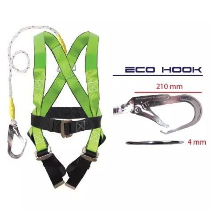 Full Body Harness Safety SINGLE HOOK BIG Gosave Eco Original