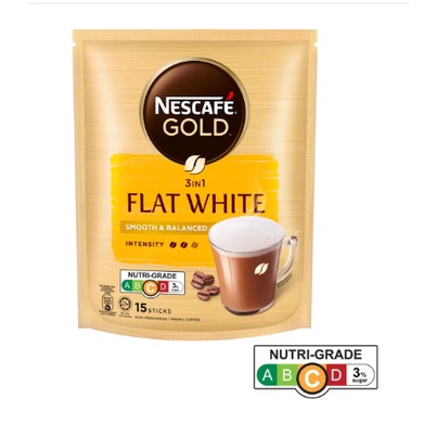 

Nescafe Gold 3 in 1 Instant Coffee - Flat White