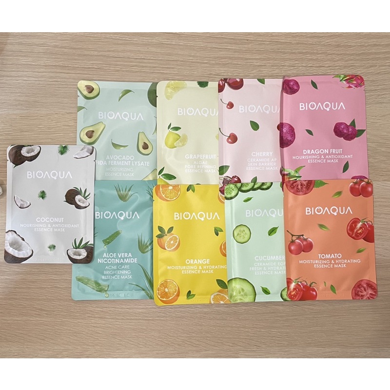 Mask Sheet/ Masker Wajah / Lip Mask / Masker wajah / Serum Mask Bioaqua
