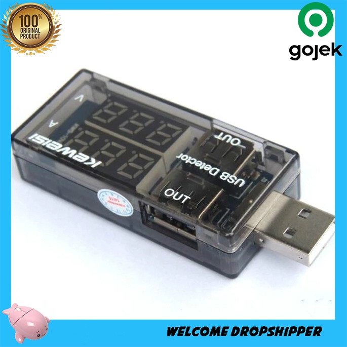 KEWEISI USB Charger Power Current Voltage Tester KWS-10VA