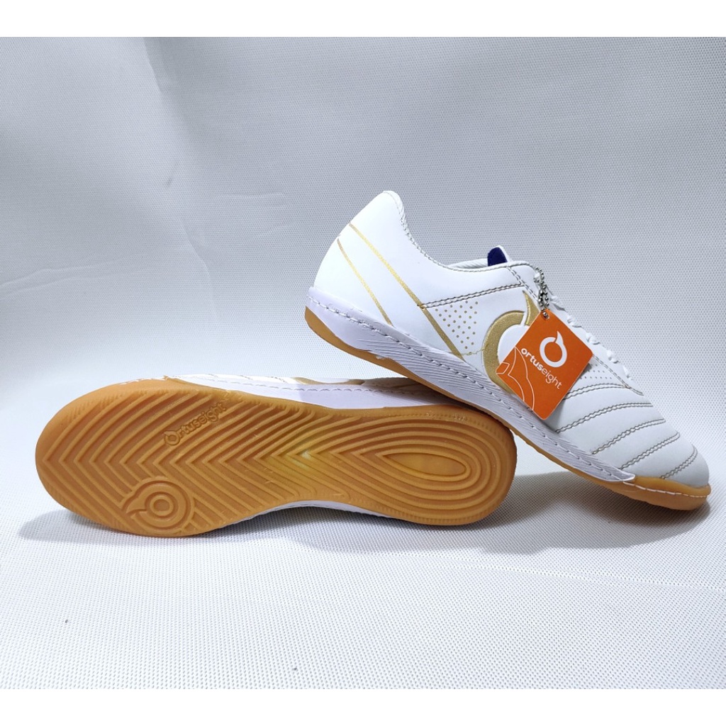 SEPATU FUTSAL ORTUS JAGOSALA BAHAN SINTETIS SUDAH DIJAIT SOL KARET MENTAH ANTI SELIP