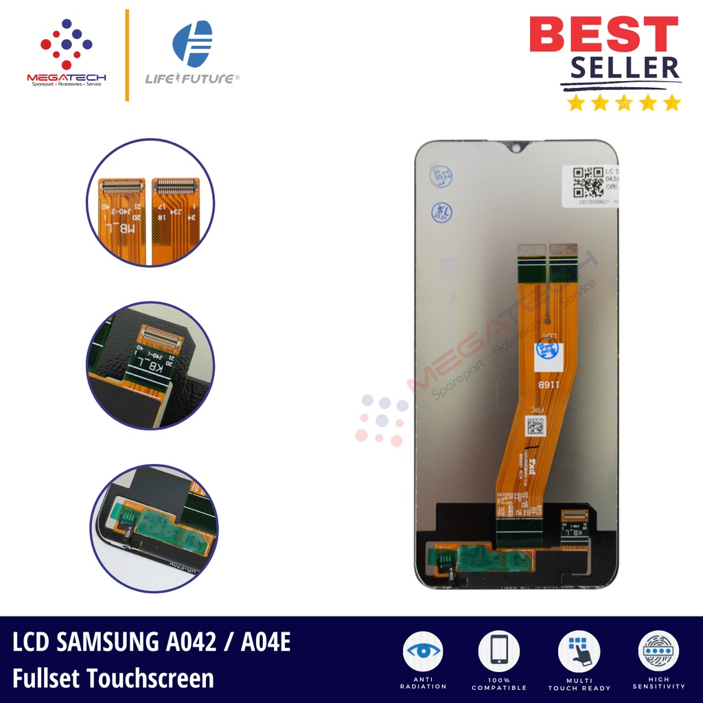 LCD Samsung A042 / A04E Fullset Touchscreen - ORI