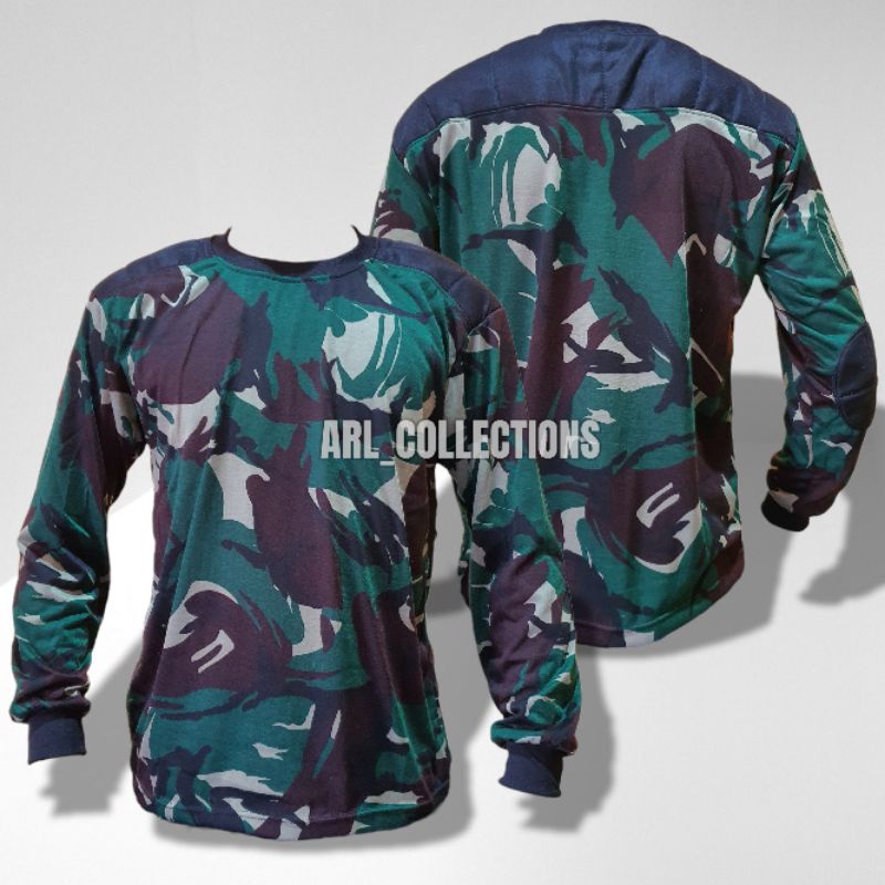 kaos panjang loreng malpinas tni - kaos loreng malpinas lengan panjang - kaos t-shirt panjang loreng
