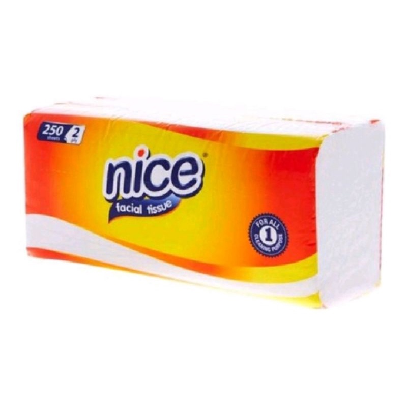 Tissue Nice Facial Tissue 250 Sheet