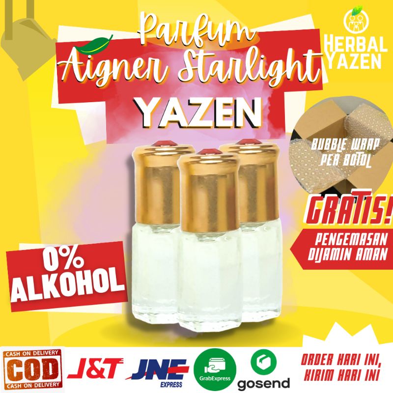 Parfum Aroma AIGNER STARLIGHT Original Non Alkohol 3ml 6ml 12ml Parfum Original Bibit Parfum Murni L