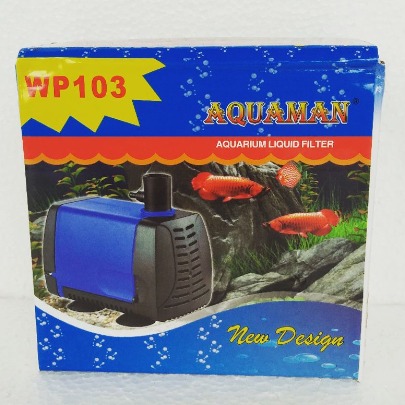 mesin pompa filter celup aquarium AQUAMAN WP 103 Waterpump akuarium ph water pump kolam hidroponik submersible