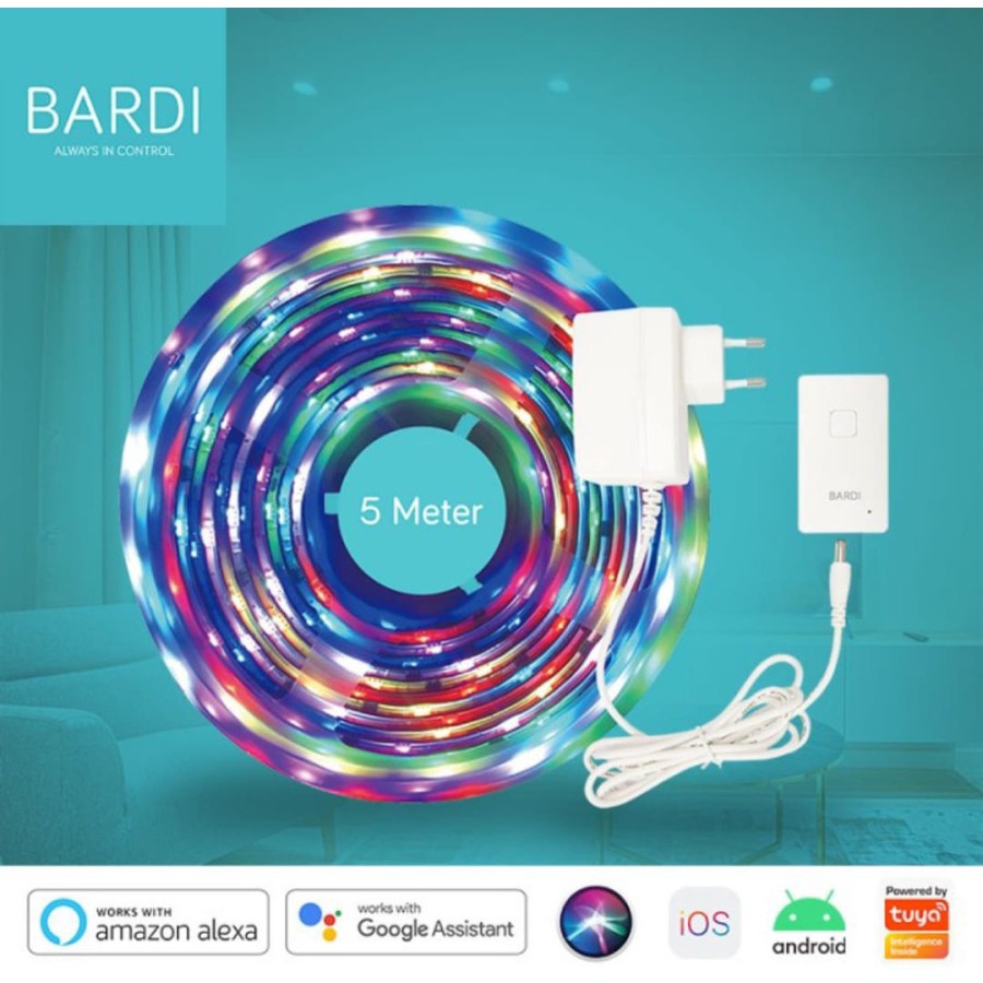 BARDI LED Flowing Strip 5M with Adaptor - LED