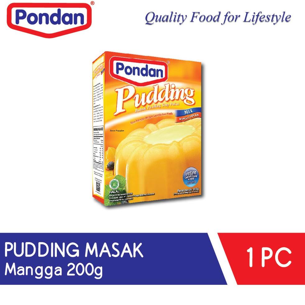 

Grosir.. Pondan Pudding Mangga 200gr JHH