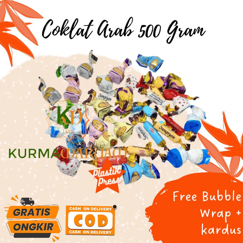 

COKELAT ARAB Premium 500 Gram Pasti Fresh || Cokelat Mix Untuk Camilan Mood Booster Dari Truffle Deluxe || Oleh Oleh Haji Umroh || Toko Kurma Maryam