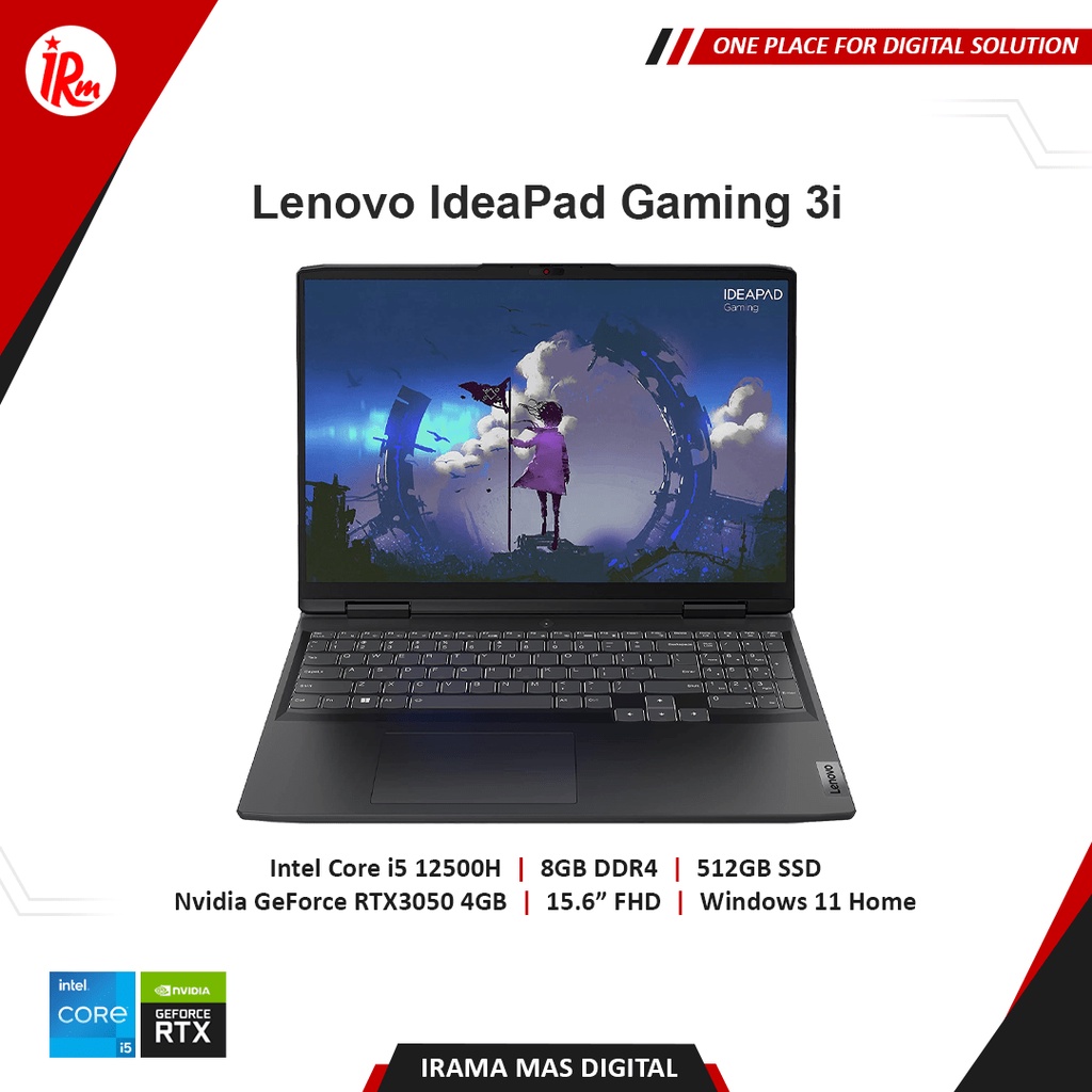 Jual Lenovo Ideapad Gaming I Intel Core I H Gb Gb Ssd Fhd Rtx W Shopee