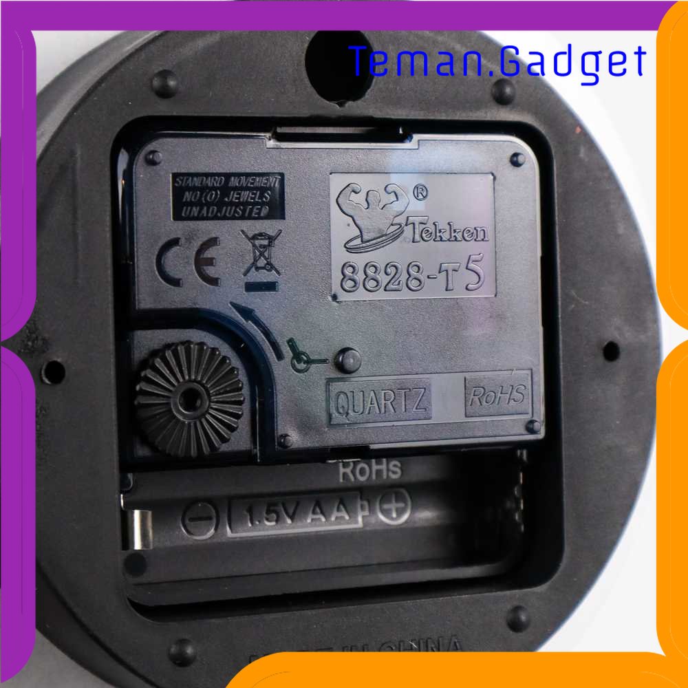TG-PJM Taffware Jam Dinding Besar DIY Giant Clock Underline dan Angka - JM-09