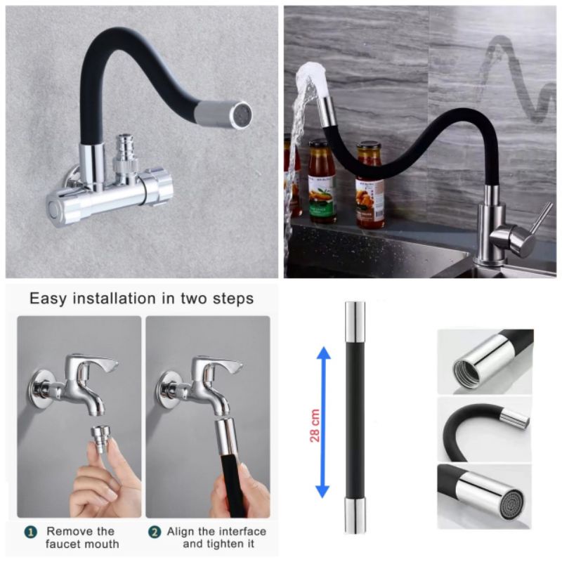 【COD】】Dapur Silicone Faucet Absorbent Mat/Wastafel Splash Guard/Silicone Faucet Splash Catcher Faucet Mat Countertop Protector