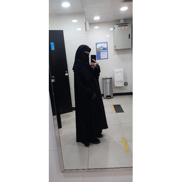 preloved khimar overhead by Alsyahra