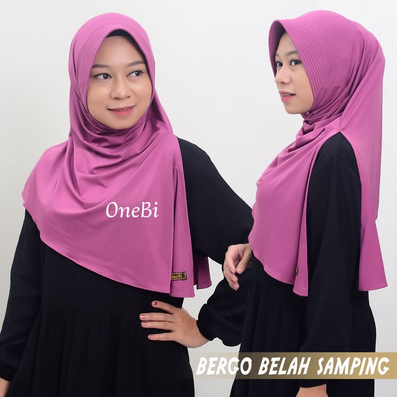 Bergo Arzety Jersey by Bnb Jilbab Pet Belah Samping