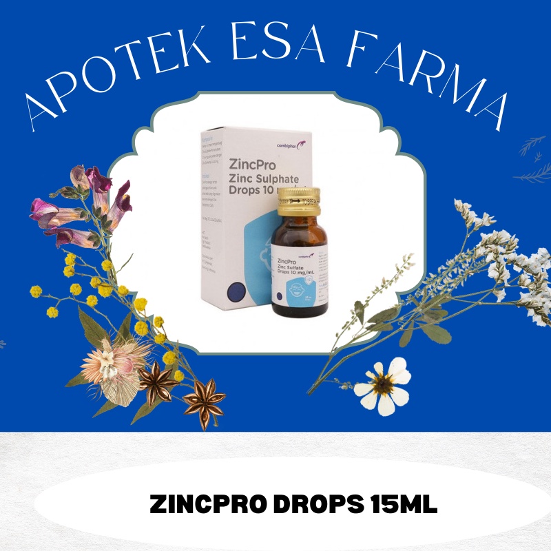 ZincPro Drop 15 mL - Pelengkap Pengobatan Diare Anak